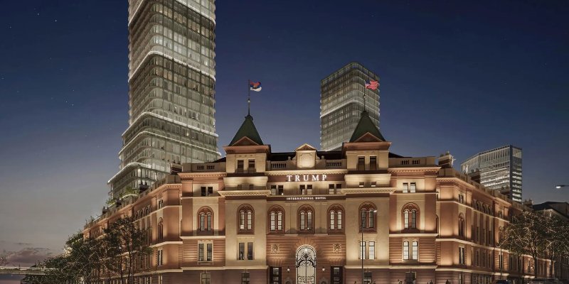 Trump Oteli Sırbistan'da Tartışmaların Odağında